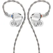 Fiio JH5 (Pas de réduction du bruit, Filaire), Écouteurs, Argent