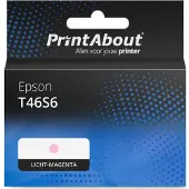 PrintAbout Cartouche compatible pour Epson T46S6 - Magenta clair