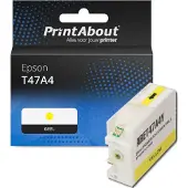 PrintAbout Cartouche compatible pour Epson T47A4 - Jaune