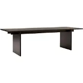 &tradition Ita Table à Manger OS2 Dark Stained Oak | Cable Management