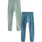 Next Leggings bleu-gris / vert pastel