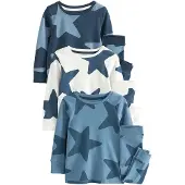 Next Pyjama bleu marine / bleu clair / blanc