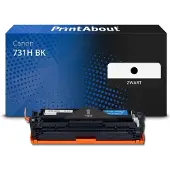 PrintAbout Toner compatible pour Canon 731H BK - Noir - Grande capacité