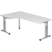 Hjh OFFICE PRO Bureau d'angle OS82, 200 x 120 cm