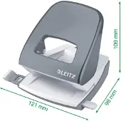 Leitz Perforateur série NeXXt 5008 , métal, bleu
