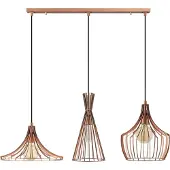 Opviq Lustre en cuivre | Collection de luminaires décoratifs modernes | Design épuré et élégant