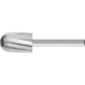 PFERD Fraise sur tige C1625 Ø 16 mm Longueur de la tête 25 mm Ø de la tige 6 mm HSS Denture ALU