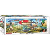 Eurographics Puzzle panoramique La grande course 1000 pièces