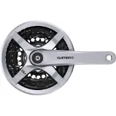 Shimano Fc-ty501 Crankset Argenté 175 mm / 42/34/24t