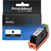 PrintAbout Cartouche compatible pour HP 364XL (CN684EE) - Noir - Grande capacité