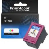 PrintAbout Cartouche compatible pour HP 303XL (T6N03AE) - 3-couleurs