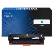 PrintAbout Toner compatible pour Canon 054H C - Cyan - Grande capacité