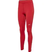 Newline Pantalon de sport gris clair / rouge
