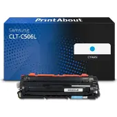 PrintAbout Toner compatible pour Samsung CLT-C506L (SU038A) - Cyan - Grande capacité