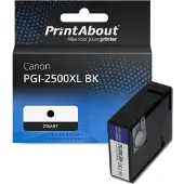 PrintAbout Cartouche compatible pour Canon PGI-2500XL BK - Noir - Grande capacité