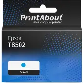 PrintAbout Cartouche compatible pour Epson T8502 - Cyan