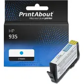 PrintAbout Cartouche compatible pour HP 935 (C2P20AE) - Cyan