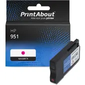 PrintAbout Cartouche compatible pour HP 951 (CN051AE) - Magenta