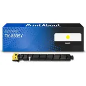 PrintAbout Toner compatible pour Kyocera TK-8335Y - Jaune
