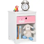 Relaxdays Kindernachttisch (32 x 31 x 41 cm)