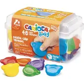 Carioca Briefcase 48 Baby Teddy Crayons Clair