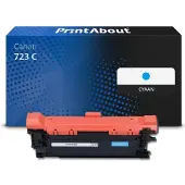 PrintAbout Toner compatible pour Canon 723 C - Cyan
