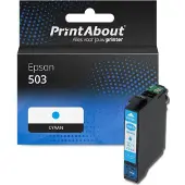 PrintAbout Cartouche compatible pour Epson 503 (C13T09Q24010) - Cyan