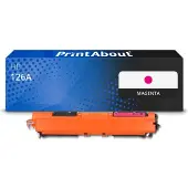 PrintAbout Toner compatible pour HP 126A (CE313A) - Magenta