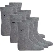 Tom Tailor Chaussettes gris chiné / noir