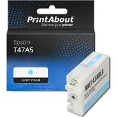 PrintAbout Cartouche compatible pour Epson T47A5 - Cyan clair