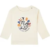Noppies T-Shirt 'Grinestar' mélange de couleurs / blanc naturel