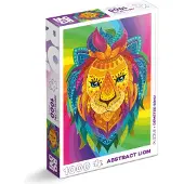 Roovi Puzzle Lion Abstrait - 1000 pièces