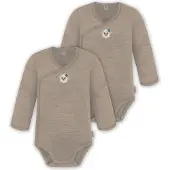 Normani Barboteuse / body beige / blanc