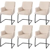 Mendler Chaise cantilever -N60 (lot de 6)