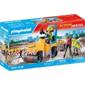 Playmobil chantier routier