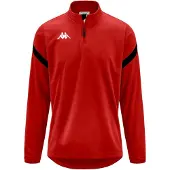 Kappa Dolvole Half Zip Sweatshirt Rouge 2XL Homme