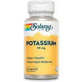 Solaray Citrate De Potassium 99 Mg 60 Unités