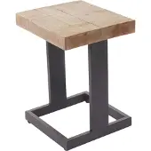 MCW Pouf -A15 Sapin massif