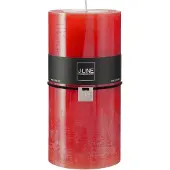 J-Line Bougie cylindrique rouge xxl-150h