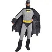 Atosa Batman Man Costume Gris XL Enfants