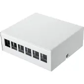 Renkforce Boîtier de point de consolidation 6 ports pour modules Keystone Non équipé Non équipé