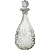 J-Line Bouteille faune verre transparent small