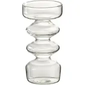 J-Line Vase luna verre transparent small