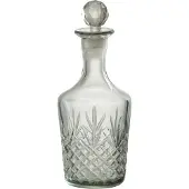 J-Line Bouteille faune verre transparent large