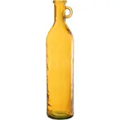 J-Line Vase bouteuille cylindre ocre