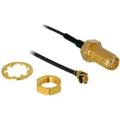 DeLOCK Câble adaptateur I-PEX vers SMA - RG-174U -