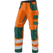 Kübler Reflectiq Sommerhose Psa 2 Warnorange/Moosgrün 50