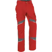 Kübler Activiq Cotton+ Hose Mittelrot/Anthrazit 66