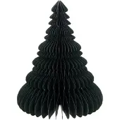 J-Line Sapin de noel pliant papier vert large