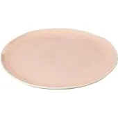 J-Line Assiette lara porcelaine saumon large